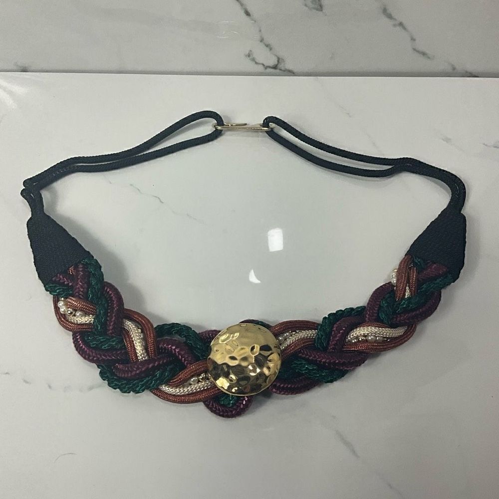 VINTAGE Braided Belt - Picture 2 of 2